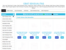 Tablet Screenshot of obatseksualitas.com